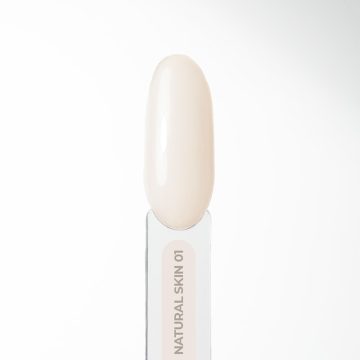 Tips présentant le vernis semi-permanent Elyamaje n°01 – Natural Skin