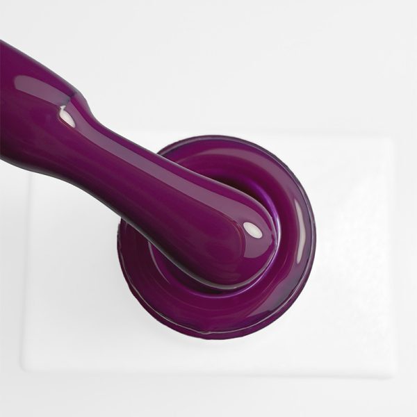Vernis semi-permanent Elyamaje n°109 – Purple Flowers, violet intense.