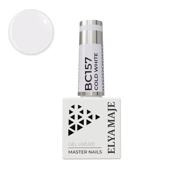 Vernis Semi-Permanent Rose N° 157 – Cold White - Elyamaje Vernis Semi-Permanent Rose N° 157 – Cold White - Elyamaje