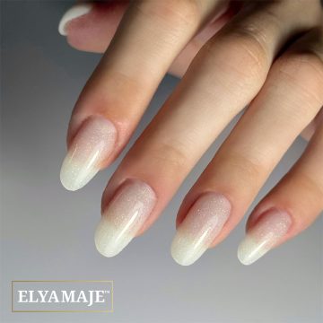 Glitter Crystal n° 20 - Gel pailleté de construction - Creamy Gel UV LED - Elyamaje – Image 3