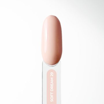 Tips présentant le vernis semi-permanent Elyamaje n°29 – Soft Dream