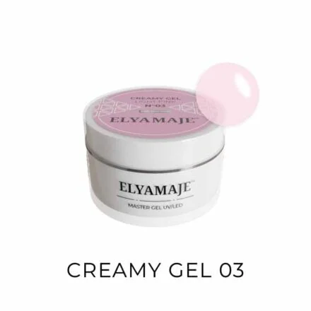 Light Pink n° 3 – Gel de construction – Creamy Gel UV LED – Elyamaje