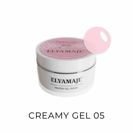 Soft Pink n° 5 – Gel de construction – Creamy Gel UV LED – Elyamaje