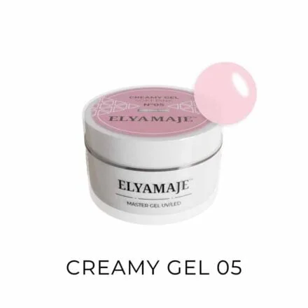 Soft Pink n° 5 – Gel de construction – Creamy Gel UV LED – Elyamaje