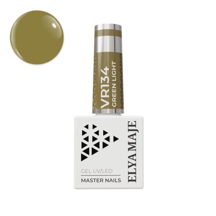 N° 134 – Green light – Vernis-Semi Permanent – Elyamaje