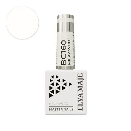 N° 160- Milky White – Vernis Semi-Permanent – Elyamaje
