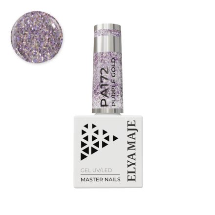 N° 172 – Purple Gold – Vernis Semi-Permanent – Elyamaje