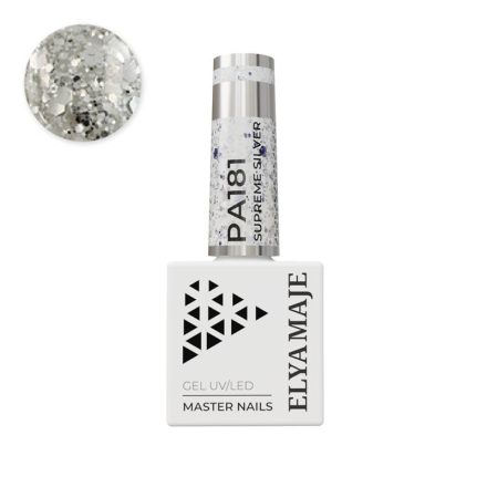 N° 181 – Supreme Silver – Vernis Semi-Permanent – Elyamaje