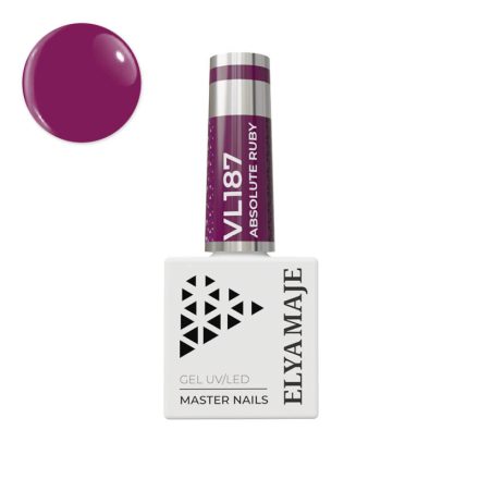 N° 187 – Absolute Ruby – Vernis Semi-Permanent – Elyamaje