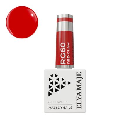 N° 60 – Red Glam – Vernis Semi-Permanent – Elyamaje