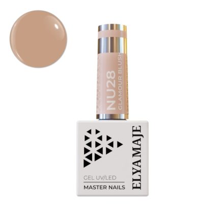 N° 28 – Glamour Blush – Vernis Semi-Permanent – Elyamaje