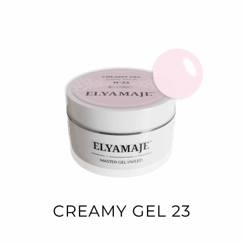 Baby Milk n° 23 - Gel de construction - Creamy Gel UV LED - Elyamaje