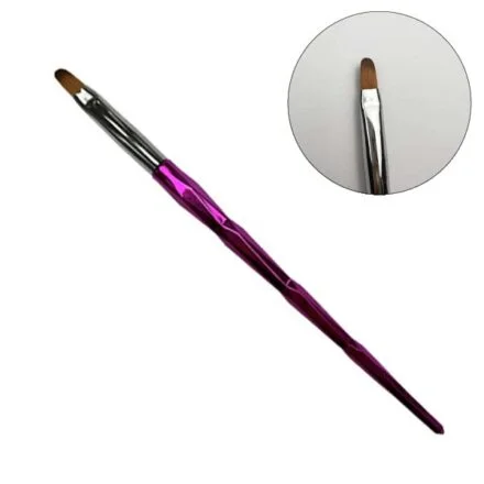 Pinceau Gel UV Led Arrondi Pink Princess