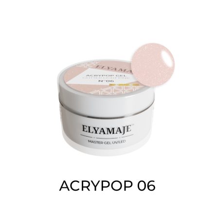 Glitter Light Pink n° 6 – Acrypop – Elyamaje
