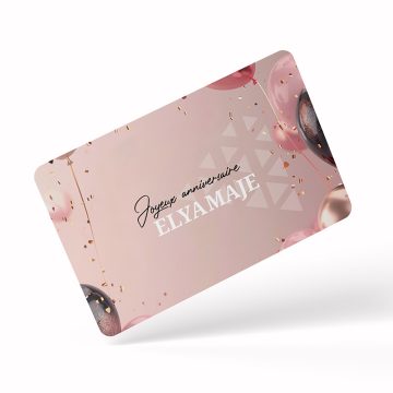 Carte cadeau anniversaire Elyamaje