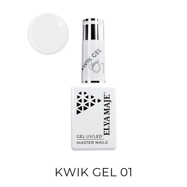 Image Packshot du Kwik Gel_ Gel de Construction Fluide en Bouteille_Clear n°1_Elyamaje Image Packshot du Kwik Gel_ Gel de Construction Fluide en Bouteille_Clear n°1_Elyamaje