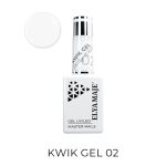 Image Packshot du Kwik Gel_ Gel de Construction Fluide en Bouteille_Milky White n°2_Elyamaje