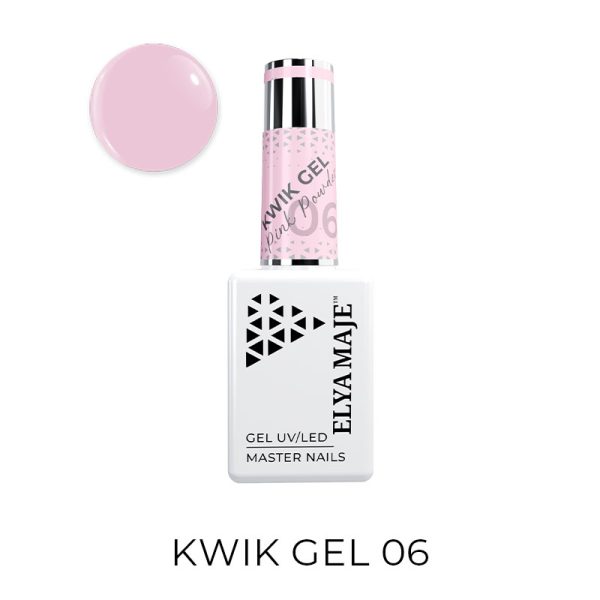 Image Packshot du Kwik Gel_ Gel de Construction Fluide en Bouteille_Pink Powder n°6_Elyamaje Image Packshot du Kwik Gel_ Gel de Construction Fluide en Bouteille_Pink Powder n°6_Elyamaje