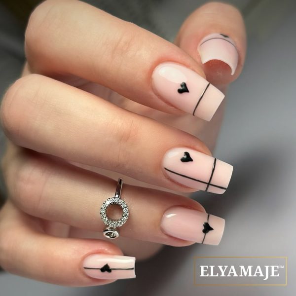 Pose saint valentin spider gel