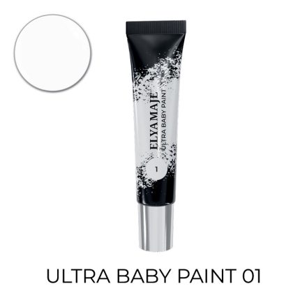 Ultra Baby Paint 01_le gel ultra pigmenté pour les Babyboomer et Babycolor_Blanc_Elyamaje