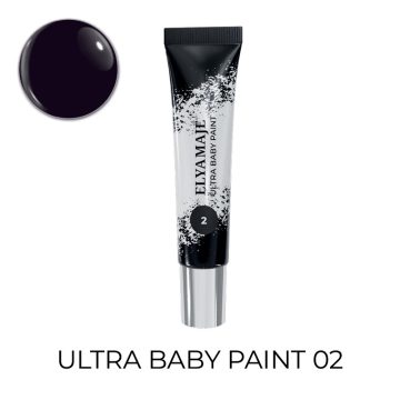 Ultra Baby Paint 02_le gel ultra pigmenté pour les Babyboomer et Babycolor_Noir_Elyamaje