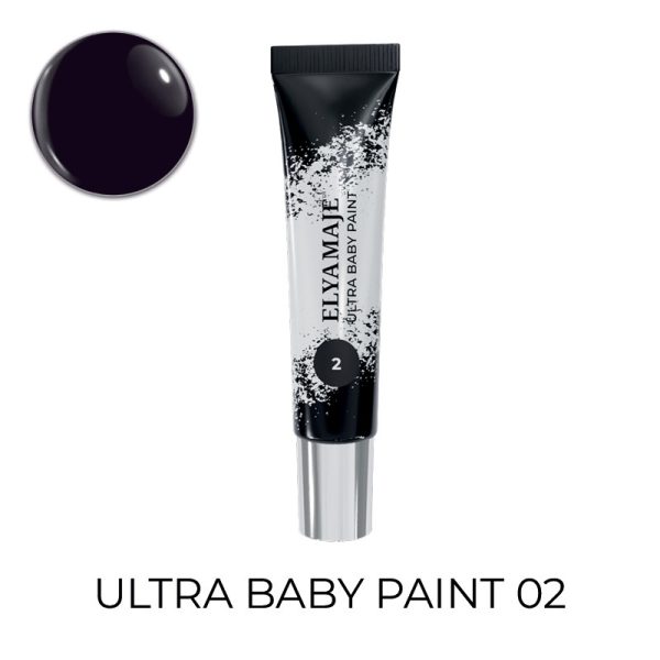 Ultra Baby Paint 02_le gel ultra pigmenté pour les Babyboomer et Babycolor_Noir_Elyamaje Ultra Baby Paint 02_le gel ultra pigmenté pour les Babyboomer et Babycolor_Noir_Elyamaje