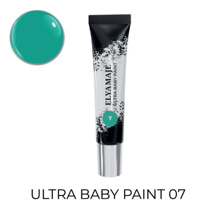 Ultra Baby Paint 07_le gel ultra pigmenté pour les Babyboomer et Babycolor_Vert Turquoise_Elyamaje
