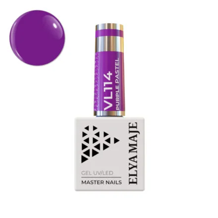 N° 114 – Purple Pastel – Vernis Semi-Permanent – Elyamaje