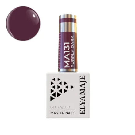 N° 131 – Purply Dark – Vernis Semi-Permanent – Elyamaje