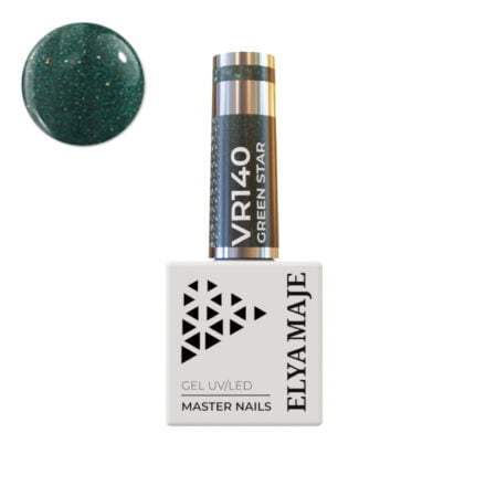 N° 140 – Green Star – Vernis Semi-Permanent – Elyamaje