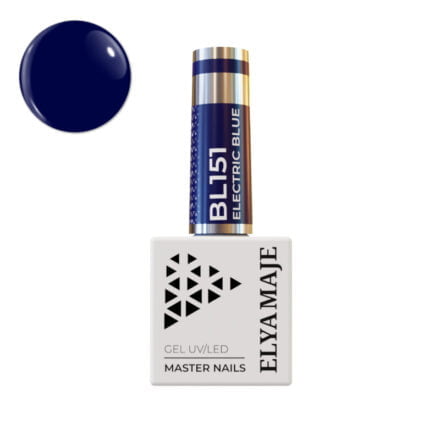 N° 151 – Electric Blue – Vernis Semi-Permanent – Elyamaje