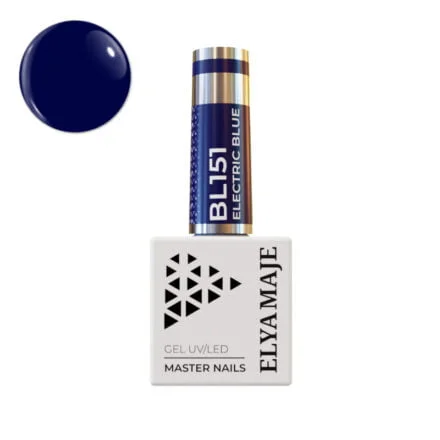 N° 151 – Electric Blue – Vernis Semi-Permanent – Elyamaje
