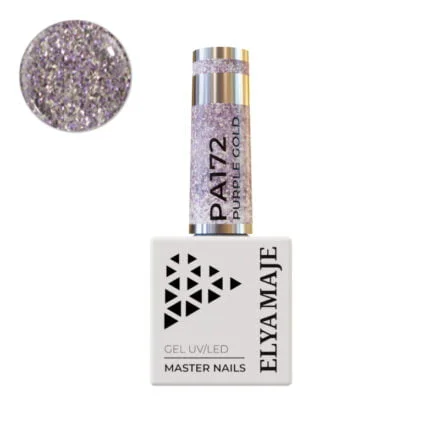 N° 172 – Purple Gold – Vernis Semi-Permanent – Elyamaje