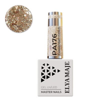 N° 176 – Diamond Gold – Vernis Semi-Permanent – Elyamaje