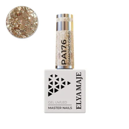 N° 176 – Diamond Gold – Vernis Semi-Permanent – Elyamaje
