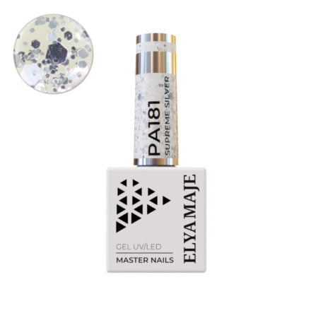 N° 181 – Supreme Silver – Vernis Semi-Permanent – Elyamaje