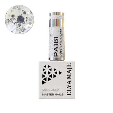 N° 181 – Supreme Silver – Vernis Semi-Permanent – Elyamaje