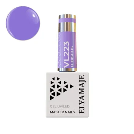 N° 223 – Hibiscus – Vernis Semi-Permanent – Elyamaje