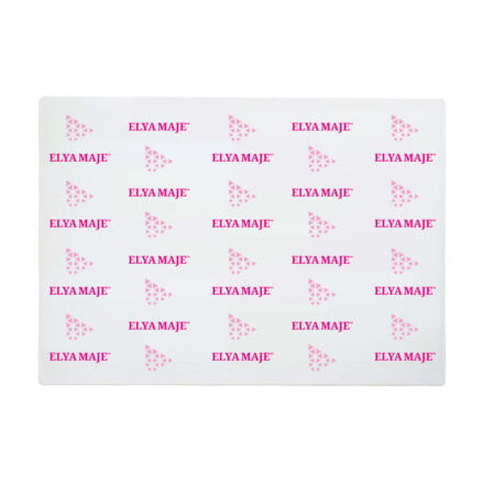 Tapis de manucure fuchsia (protège table)