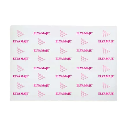 Tapis de manucure fuchsia (protège table)