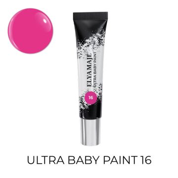Ultra Baby Paint 16_le gel ultra pigmenté pour les Babyboomer et Babycolor_Rose Néon_Elyamaje