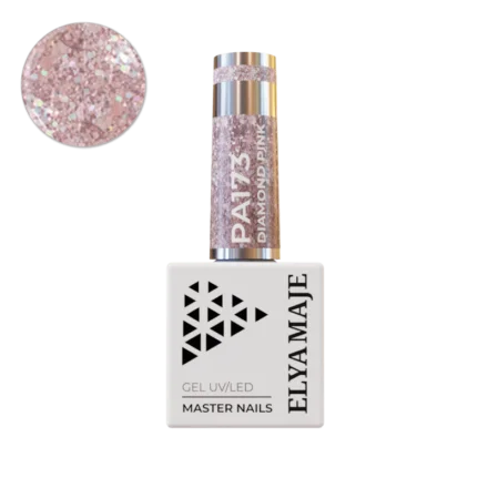N° 173 – Diamond Pink – Vernis Semi-Permanent – Elyamaje