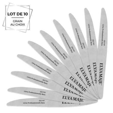 Lime double couteau en bois (x10) – Elyamaje