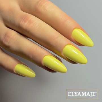Manucure avec le Vernis Semi-Permanent n°81– Banana - Elyamaje