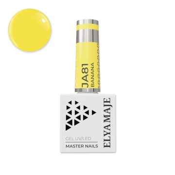 Vernis semi-Permanent n°81 - Banana - jaune smoothie banane Elyamaje