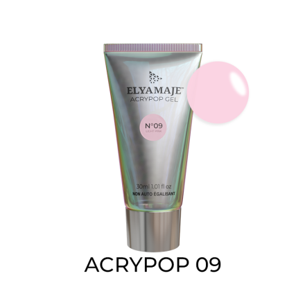 Light Pink n°09  – Acrypop Tube – Elyamaje