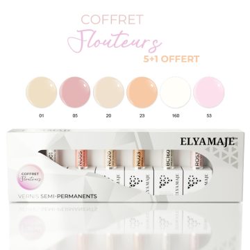 Coffret Flouteur : présentation du packaging et des teintes incluses.