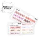 Photo des stickers nuancier tips coffret