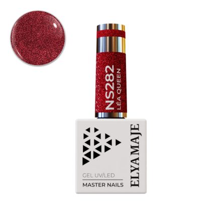 N° 282 – Léa Queen – Vernis Semi-Permanent – REFLECHISSANT – Elyamaje