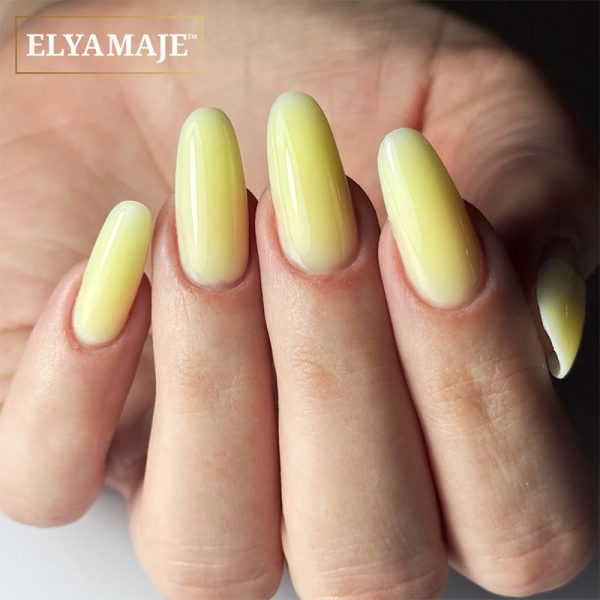 pose amande jaune couleur